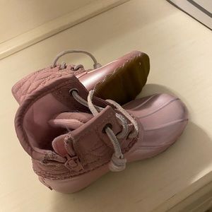 Pink Sperry Toddler 9